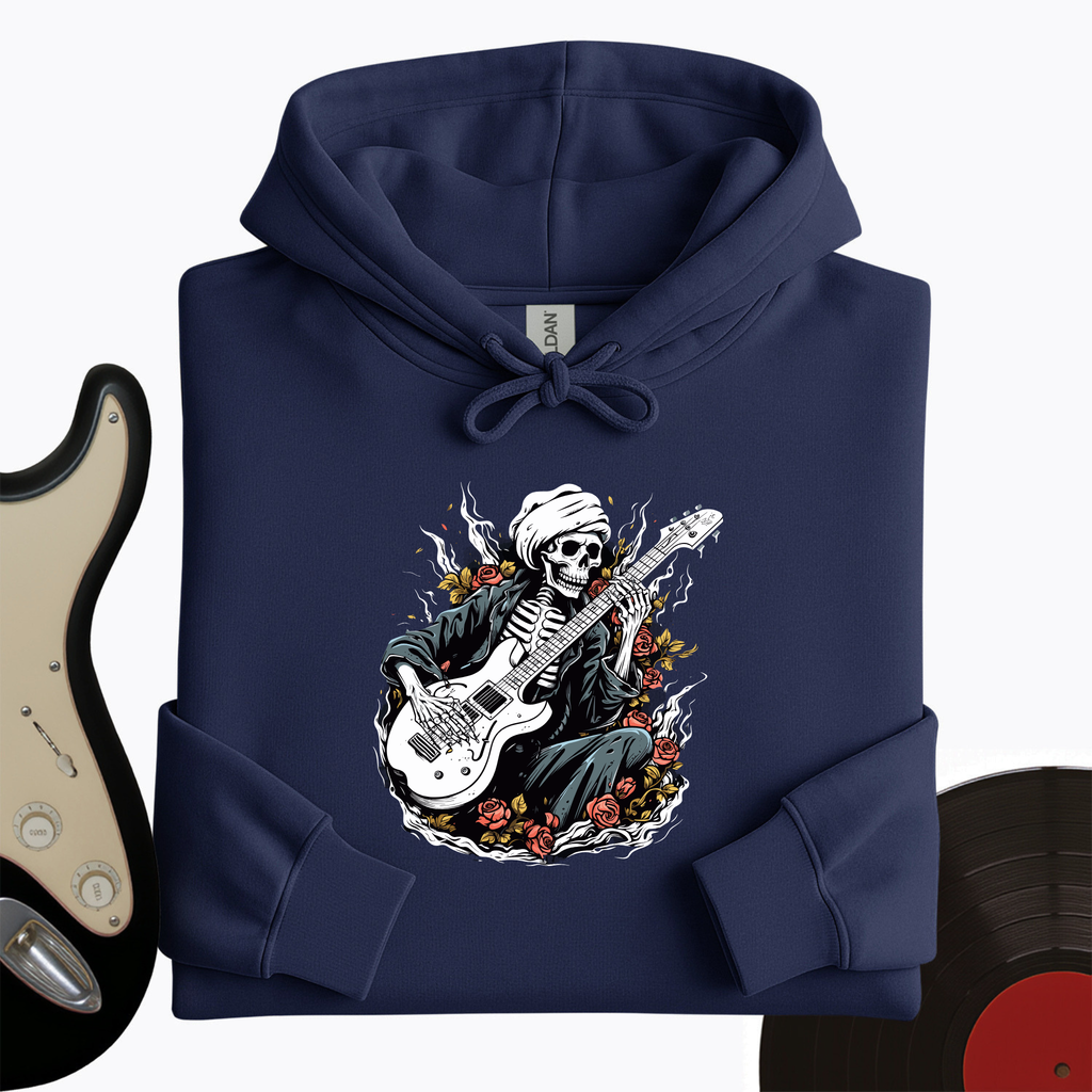Skeleton Playing Music Hoodie product image 4