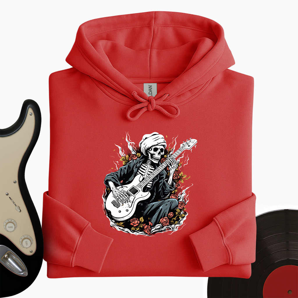 Skeleton Playing Music Hoodie product image 7
