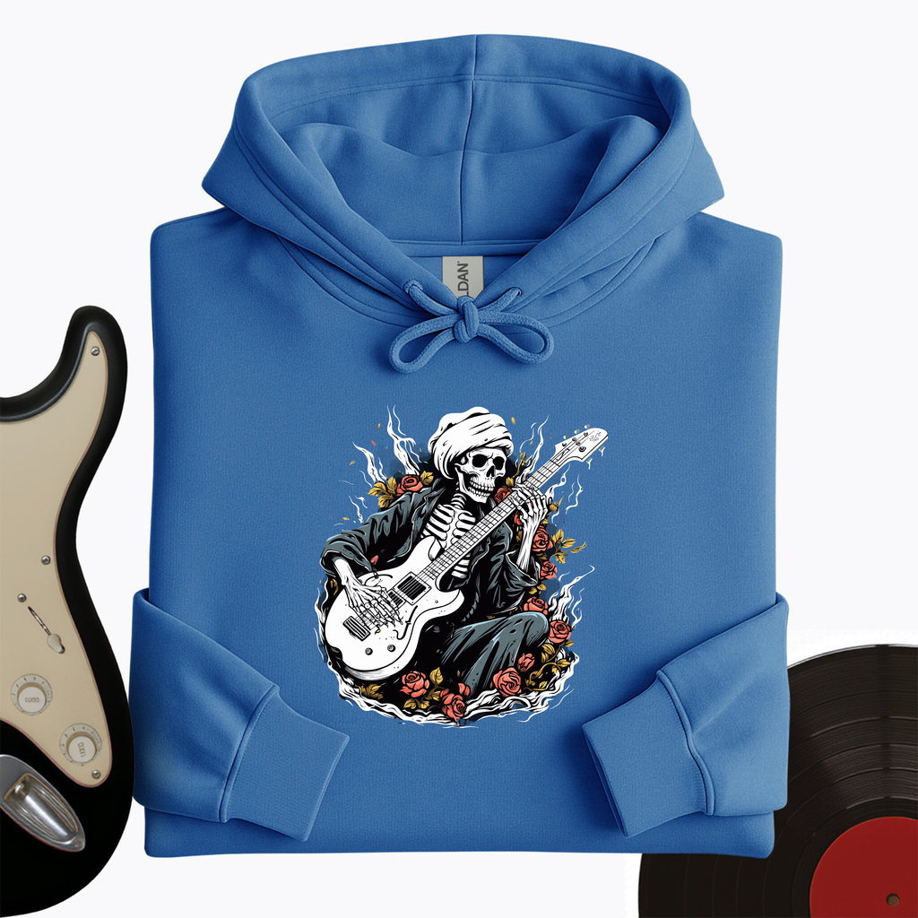 Skeleton Playing Music Hoodie product image 8