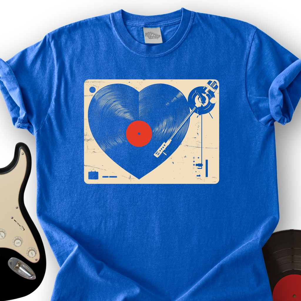 I Love Vinyl T-Shirt product image 3