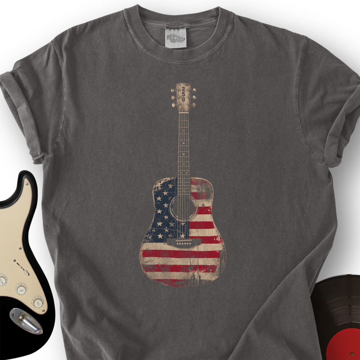 Acoustic Guitar 250 T-Shirt product image 2