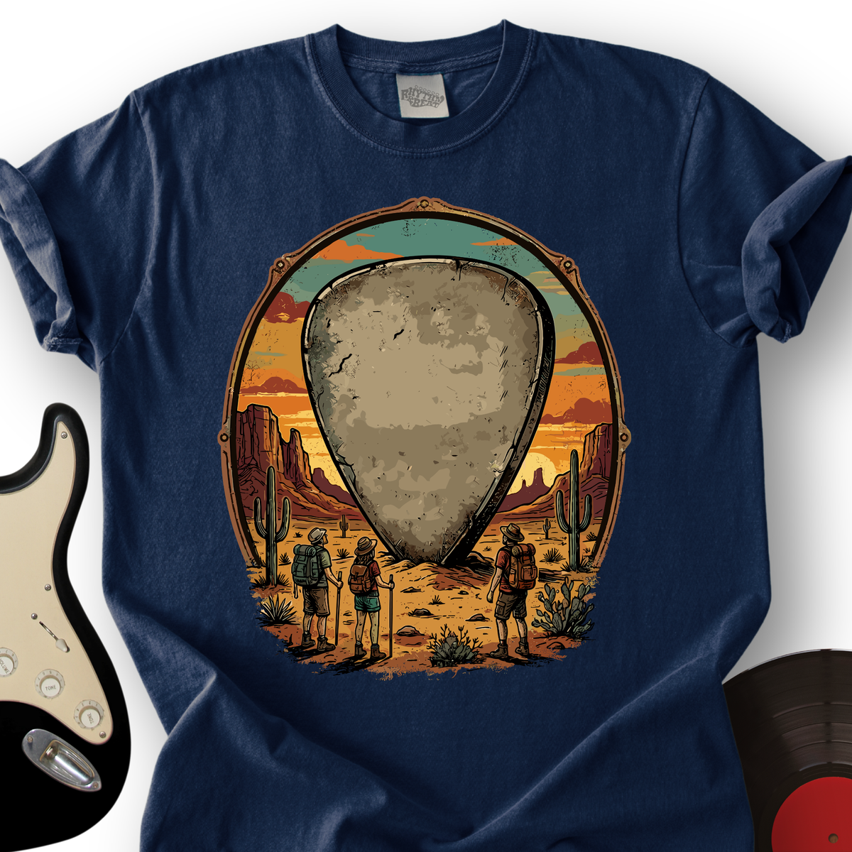 Guitar Monument T-Shirt product image 2