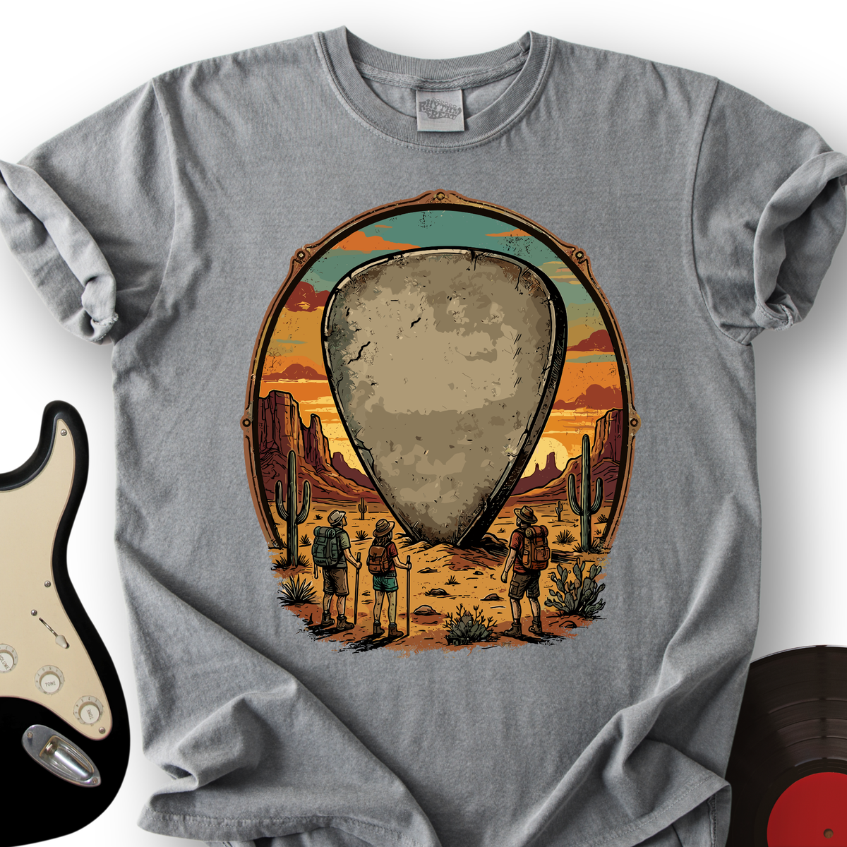 Guitar Monument T-Shirt product image 4