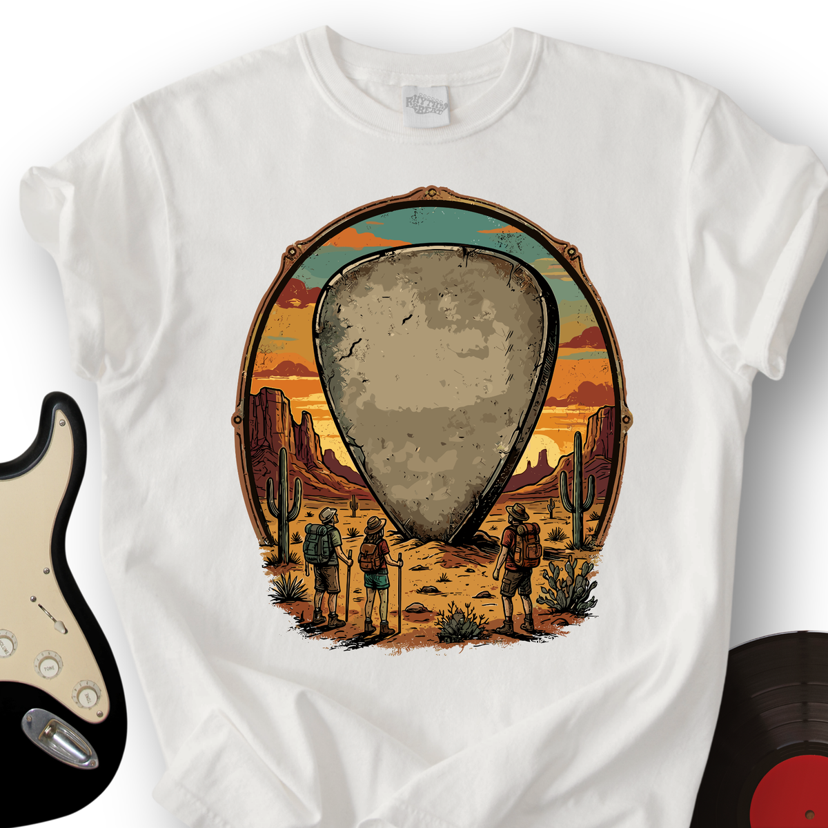 Guitar Monument T-Shirt product image 5