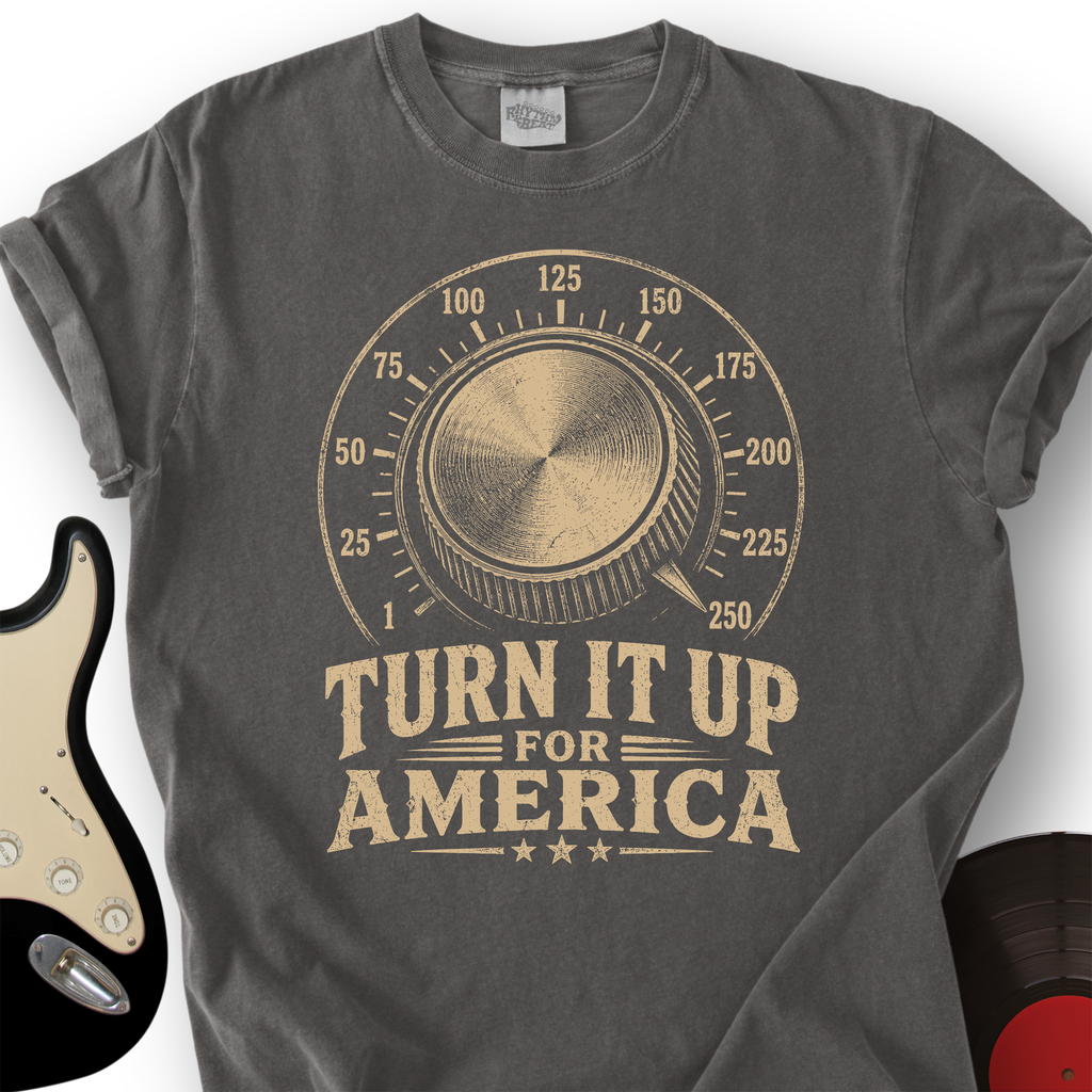 Turn it up for America T-Shirt product image 2