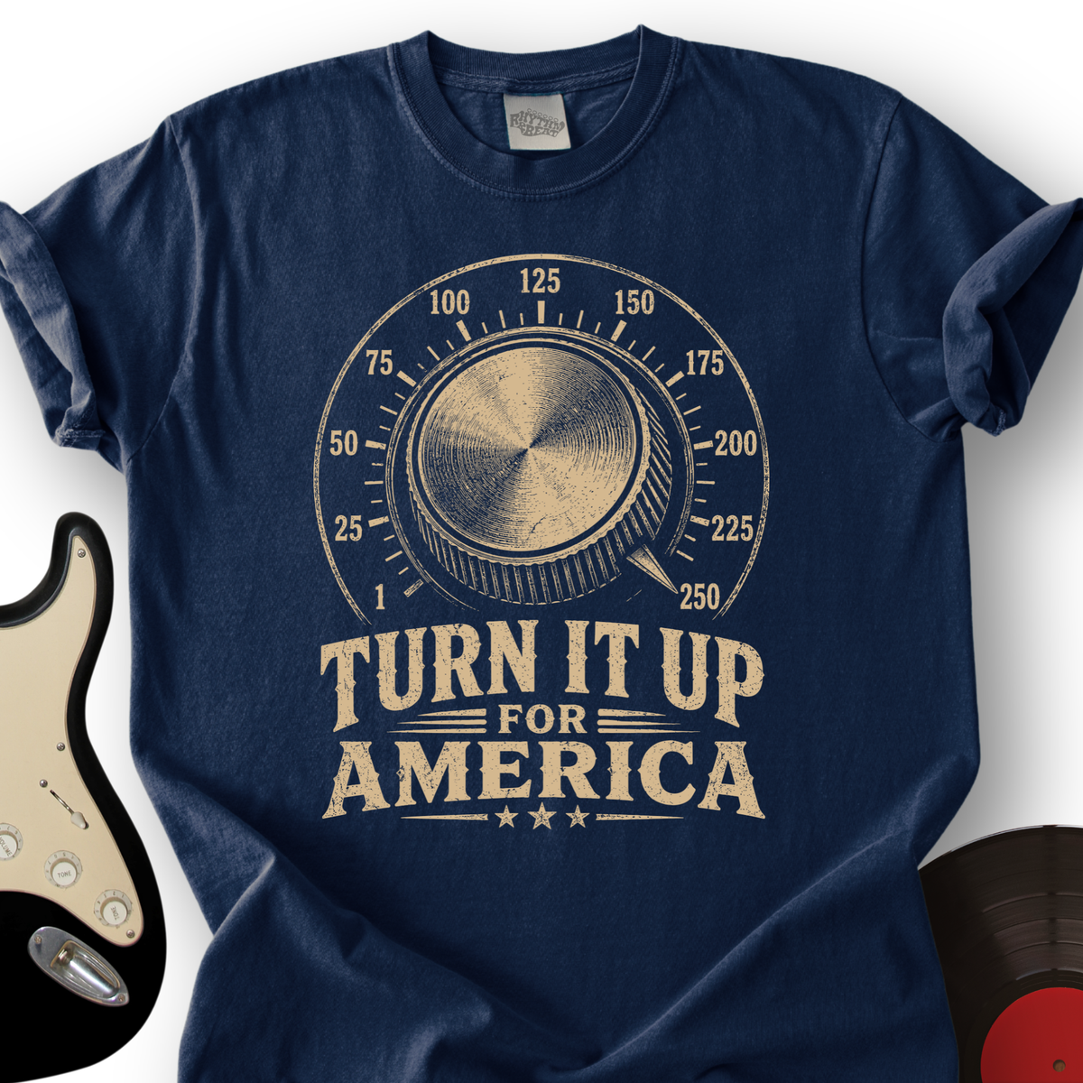 Turn it up for America T-Shirt product image 1
