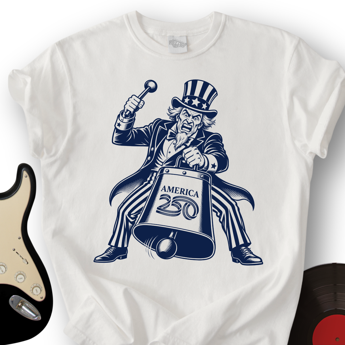 Uncle Sam Cowbell T-Shirt product image 4
