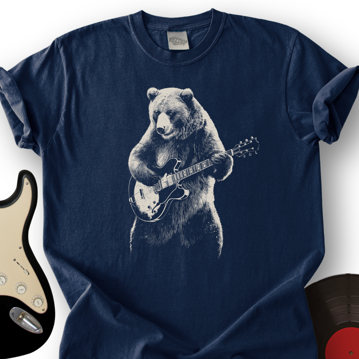 Bear Guitarist T-Shirt product image 1