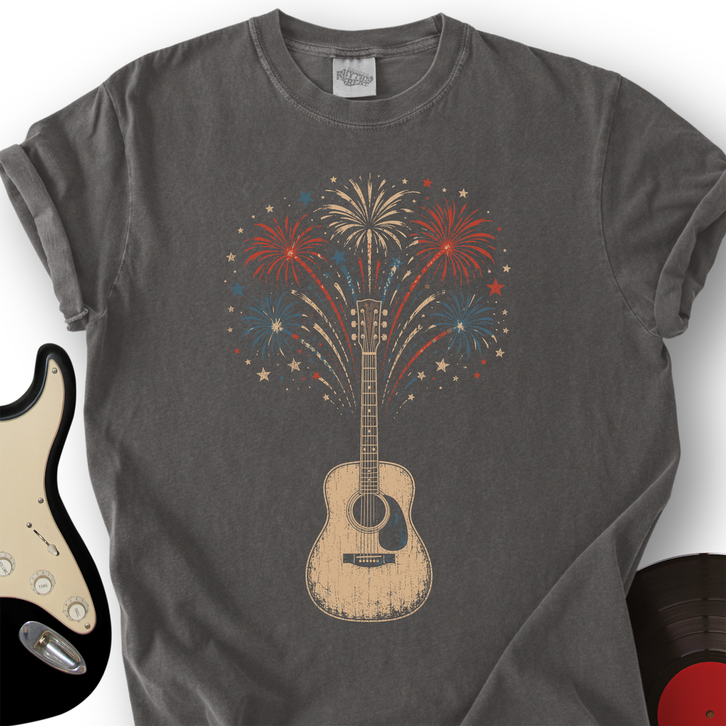 Guitar Fireworks T-Shirt product image 2