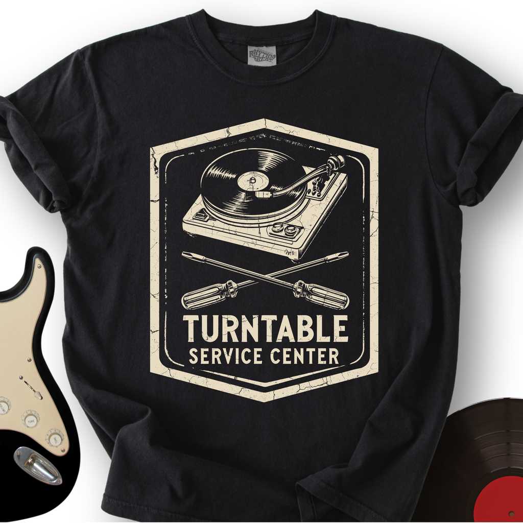 Turntable Service Center T-Shirt product image 4