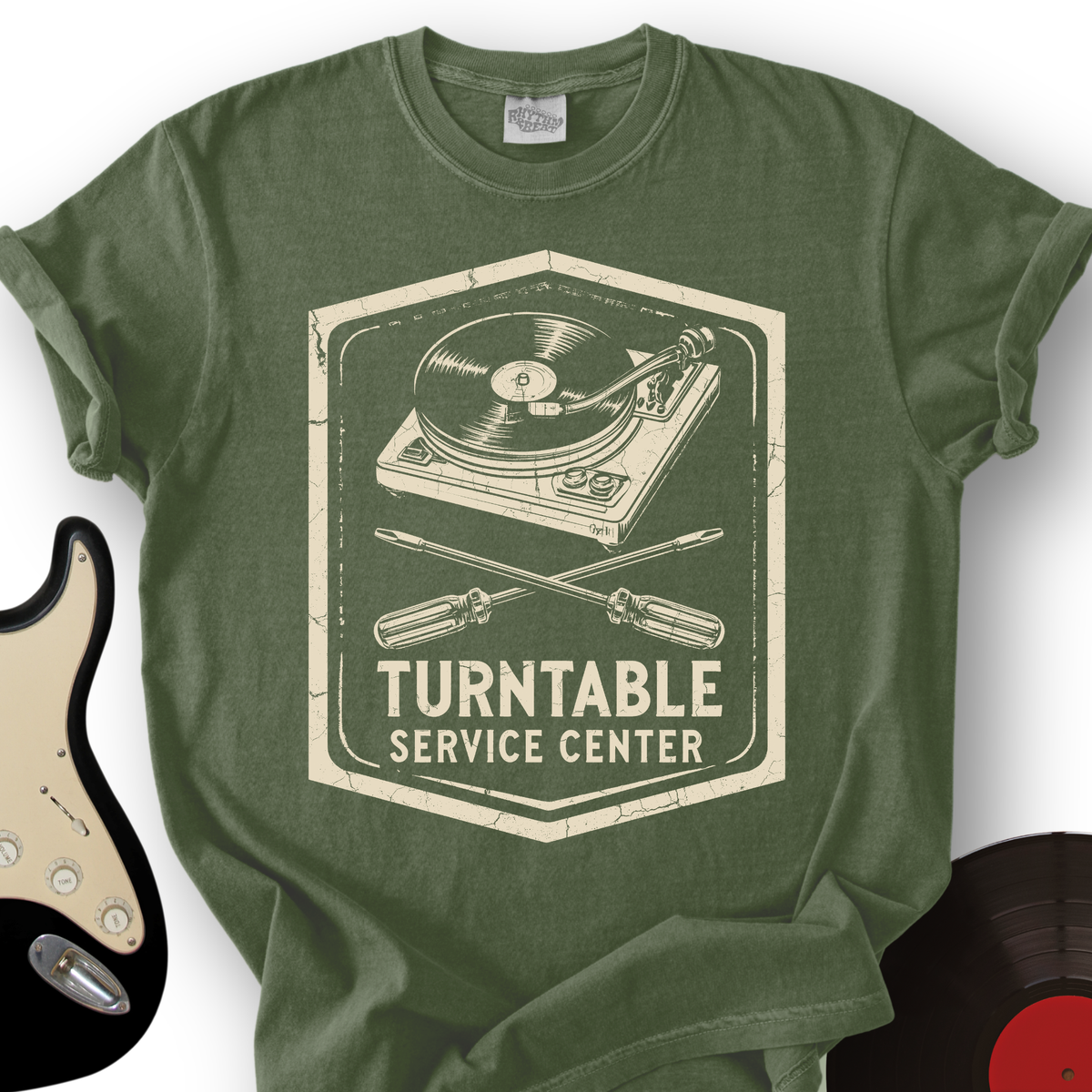 Turntable Service Center T-Shirt product image 5
