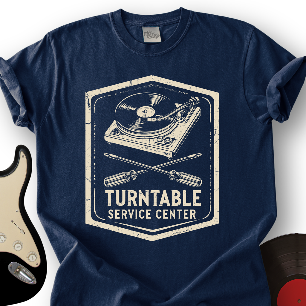 Turntable Service Center T-Shirt product image 2