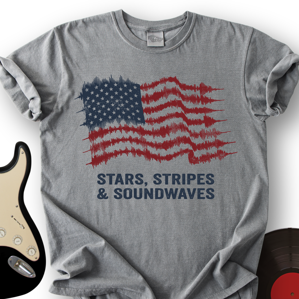 Stars, Stripes and Soundwaves T-Shirt product image 1