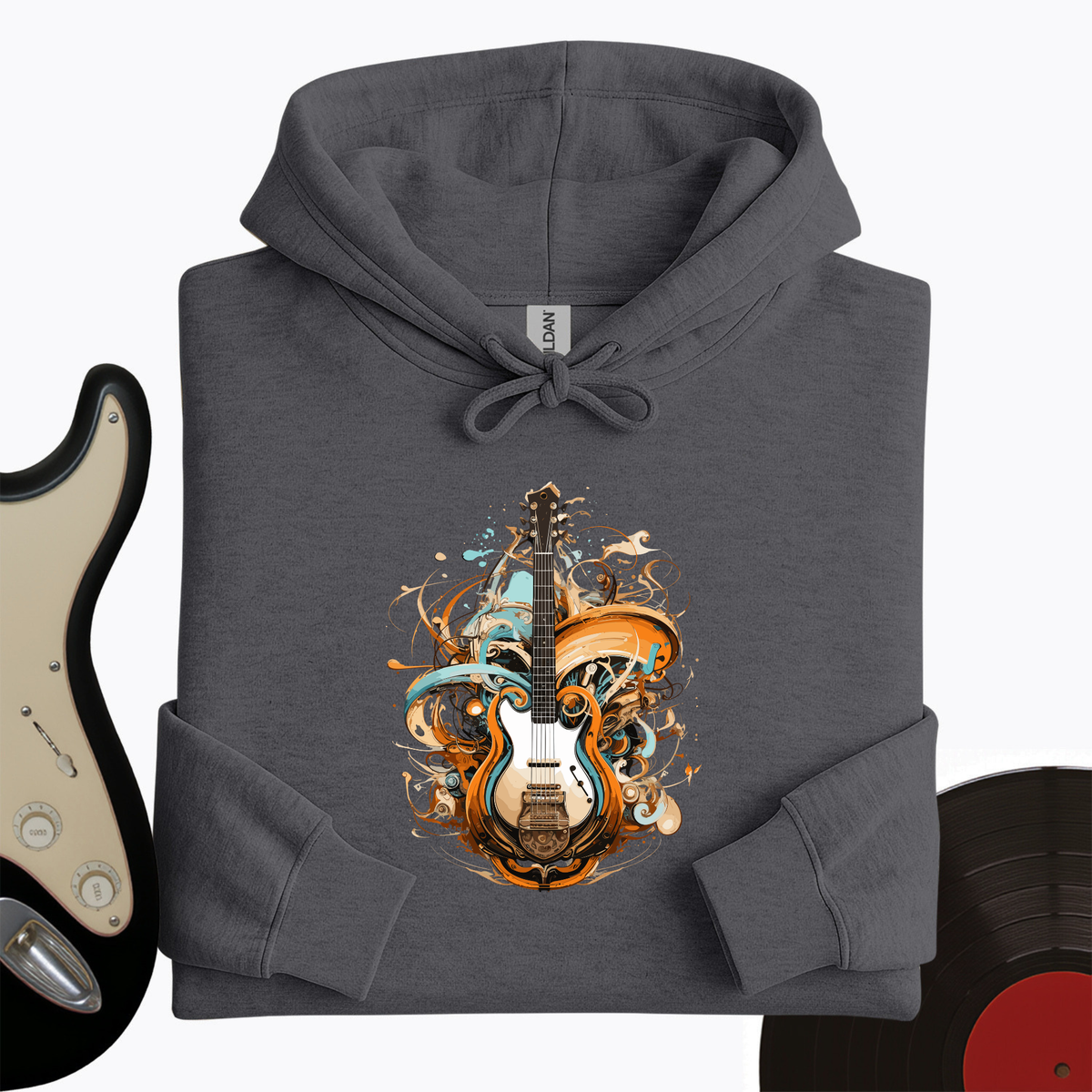 Guitar Steampunk Hoodie product image 2