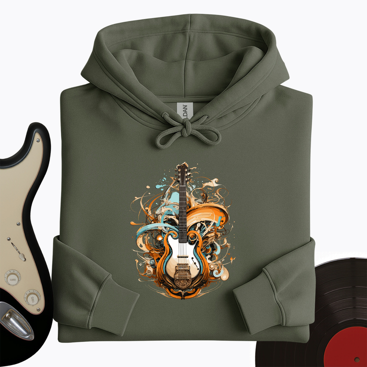 Guitar Steampunk Hoodie product image 9