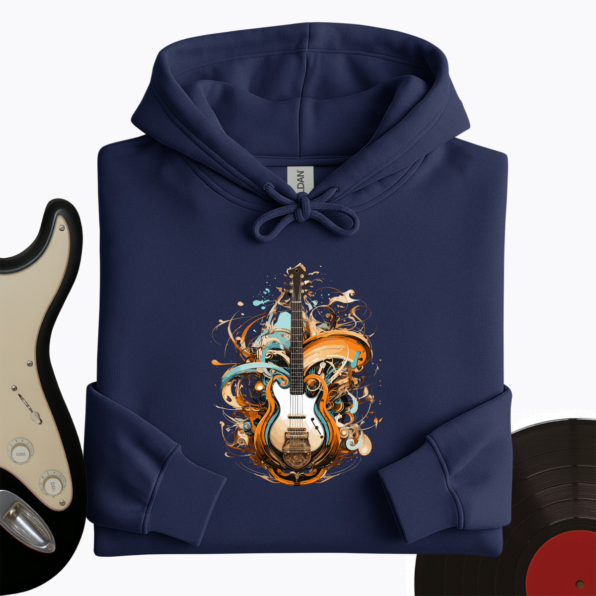 Guitar Steampunk Hoodie product image 1