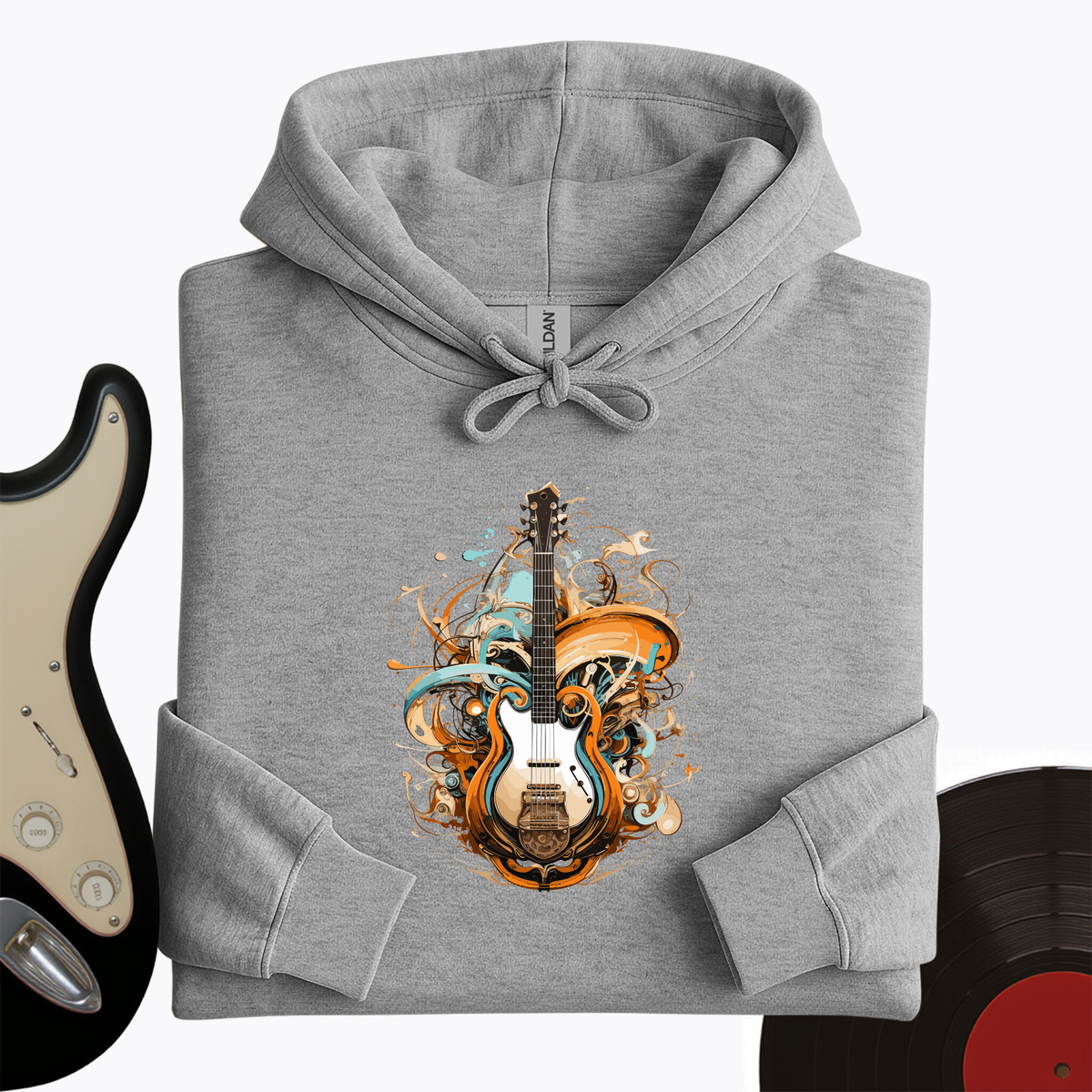 Guitar Steampunk Hoodie product image 4