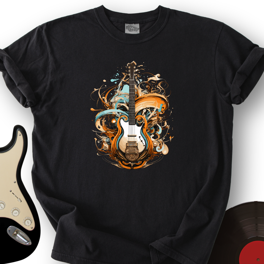 Guitar Steampunk T-Shirt product image 6