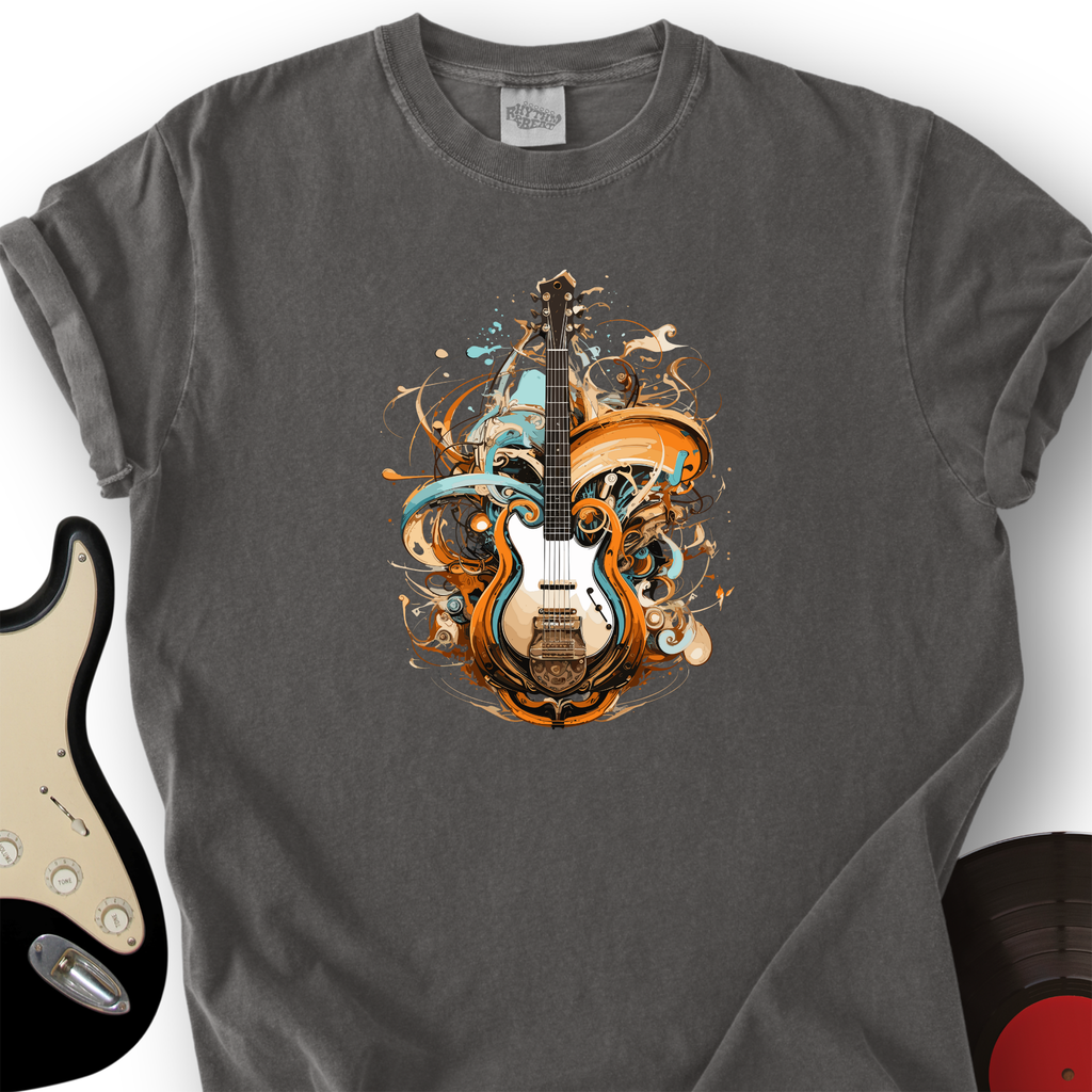 Guitar Steampunk T-Shirt product image 2