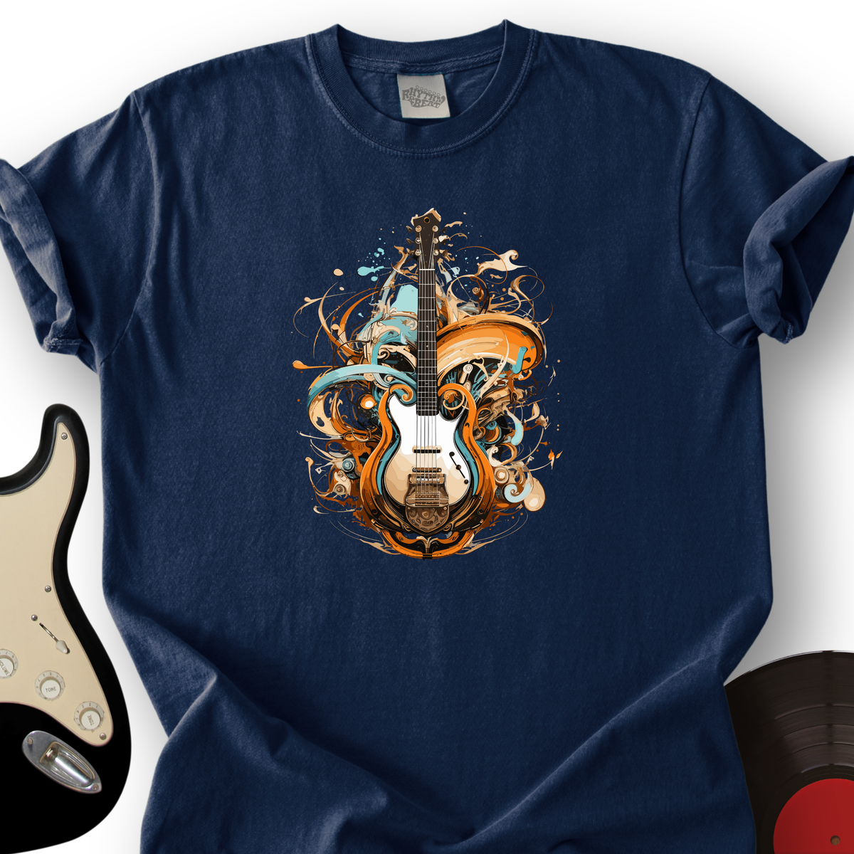 Guitar Steampunk T-Shirt product image 3