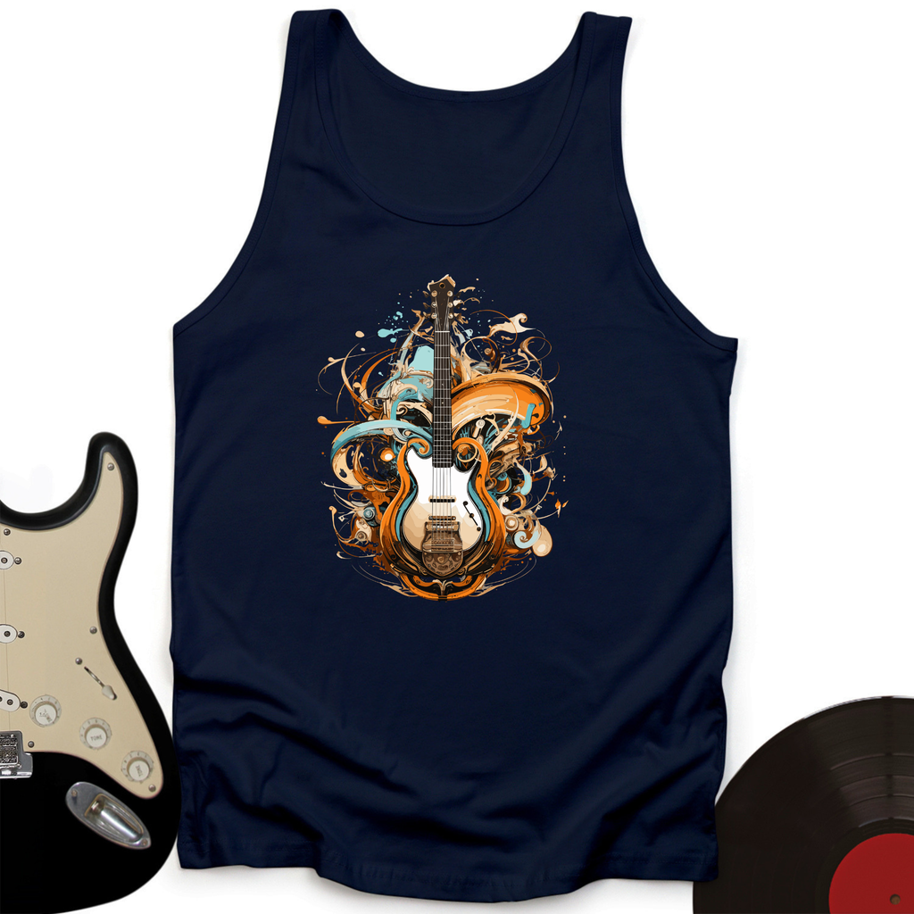 Guitar Steampunk Tank Top