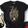 Brass Heart Vinyl T-Shirt product image 1