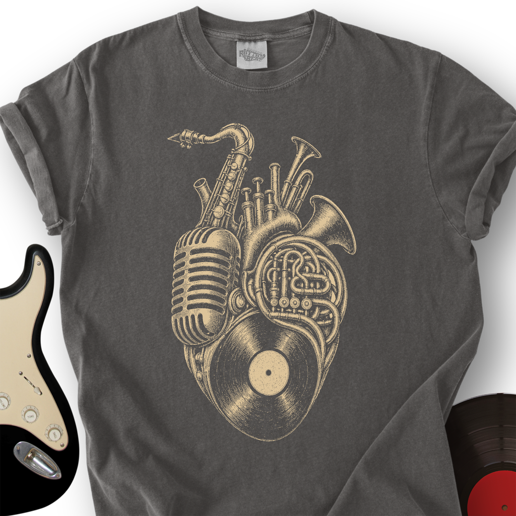 Brass Heart Vinyl T-Shirt product image 2