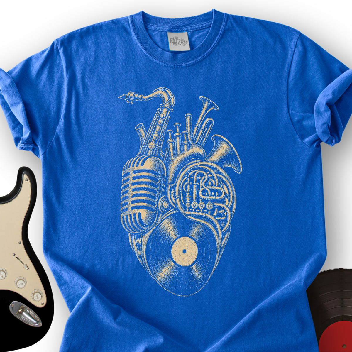 Brass Heart Vinyl T-Shirt product image 4