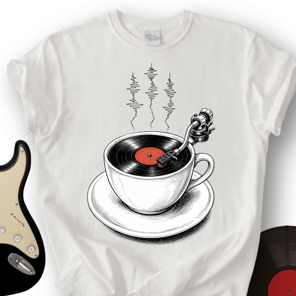 Coffee Cup Record T-Shirt
