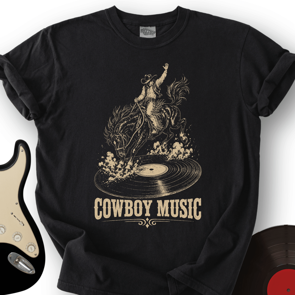 Cowboy Music Rodeo T-Shirt product image 4