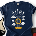 Guitar Doves Sky T-Shirt product image 1