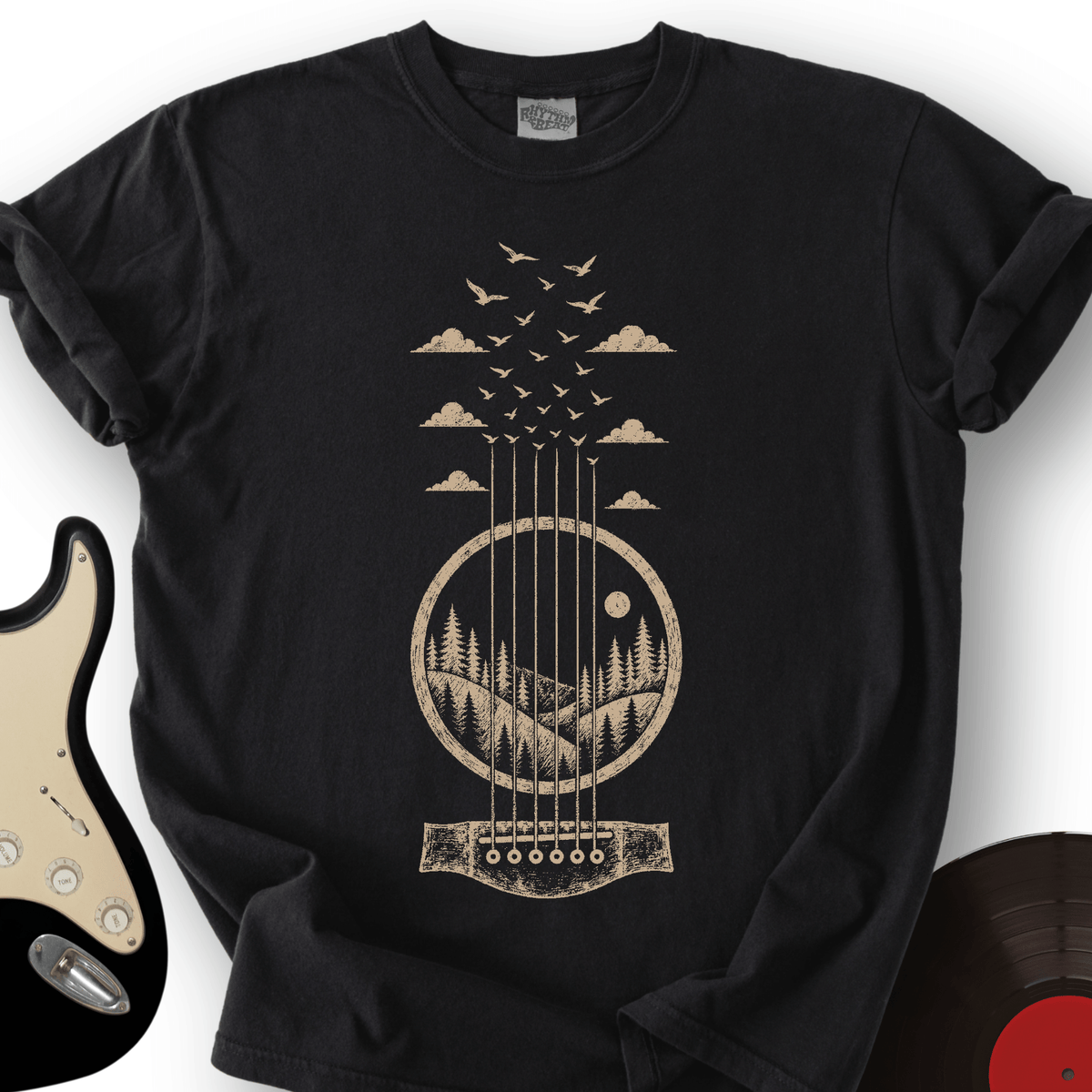 Guitar Strings Forest T-Shirt product image 1