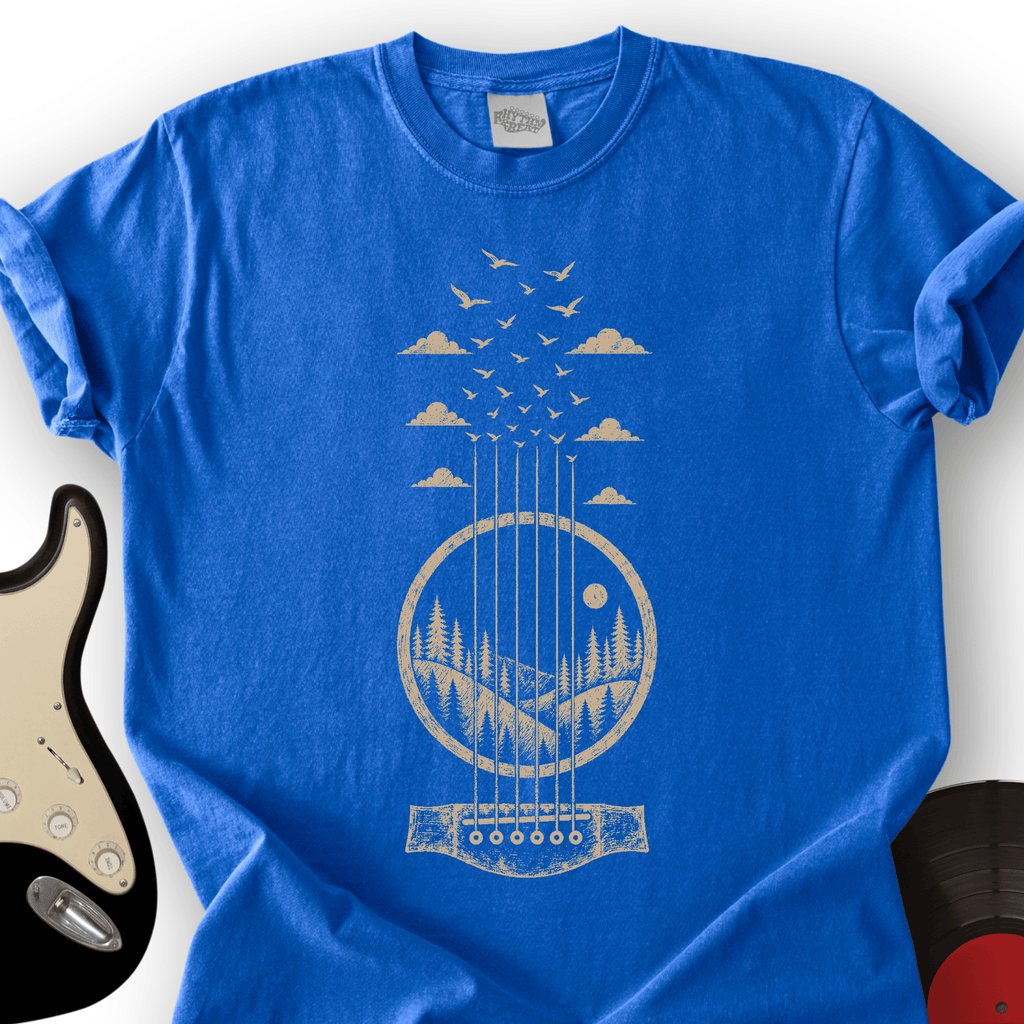 Guitar Strings Forest T-Shirt product image 4