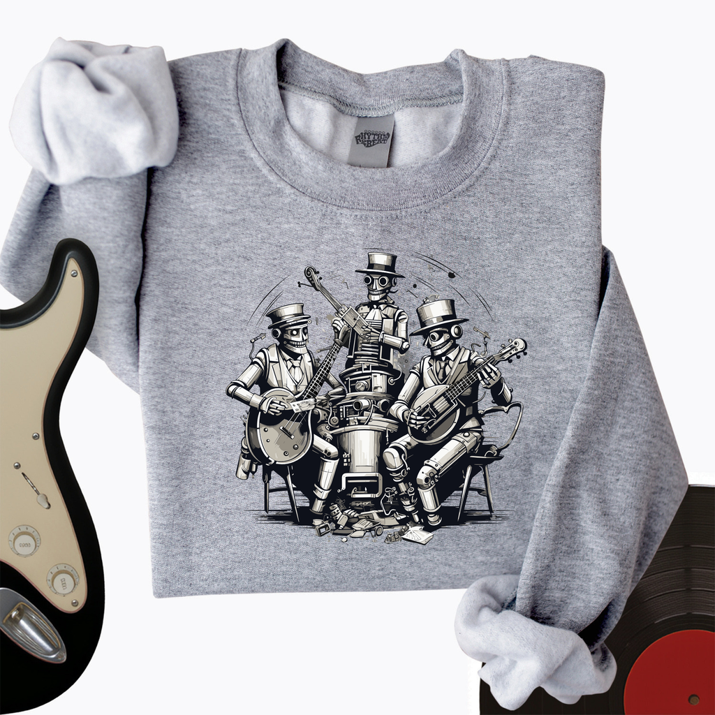 Steampunk Skeleton Band Crewneck product image 2
