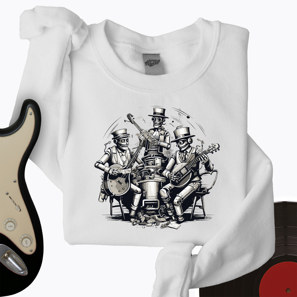 Steampunk Skeleton Band Crewneck product image 3