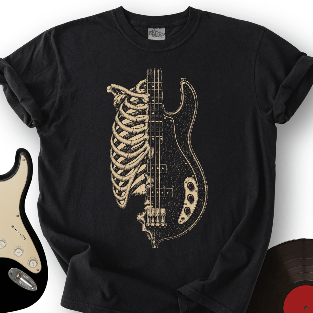 Ribcage Bass Guitar T-Shirt product image 4