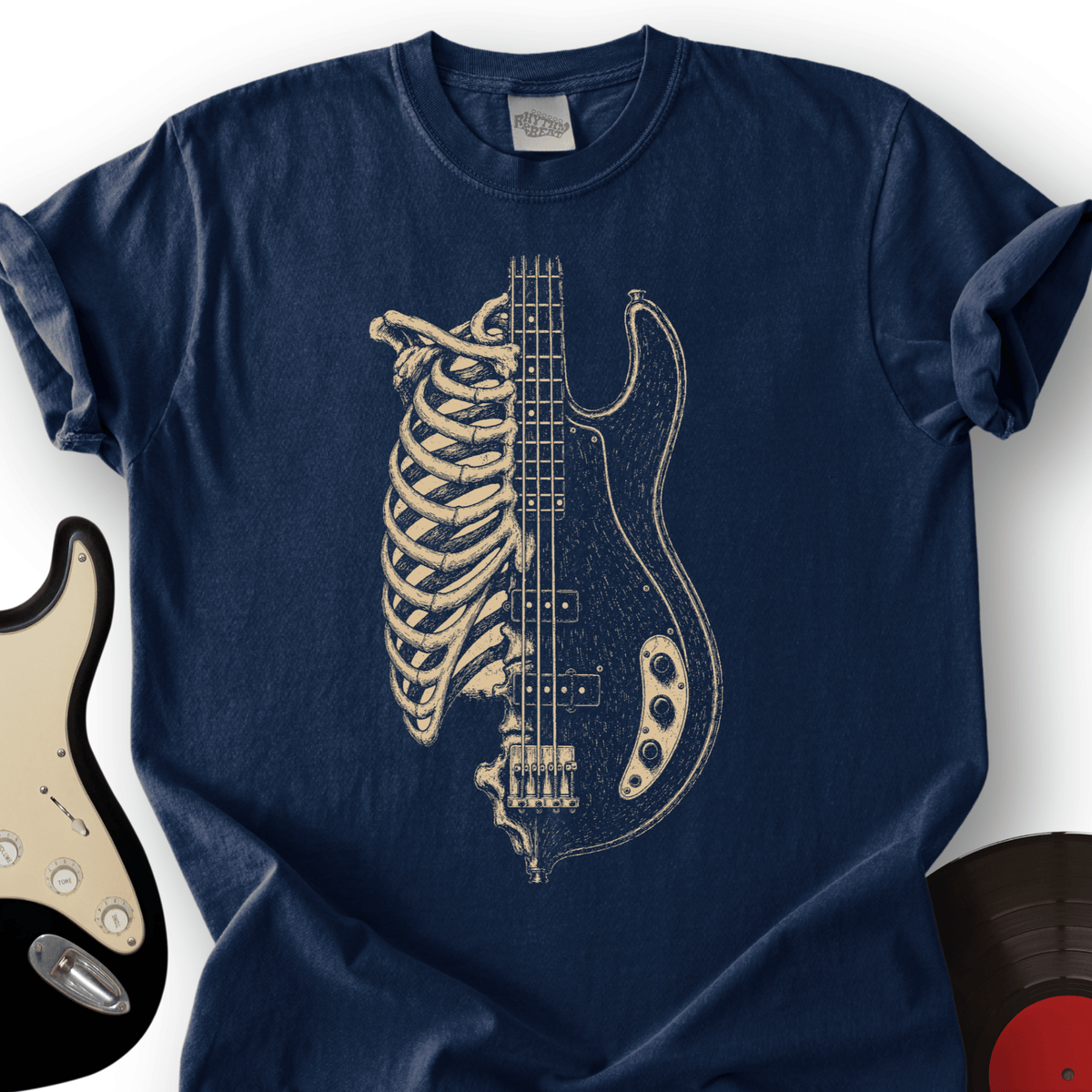 Ribcage Bass Guitar T-Shirt product image 1
