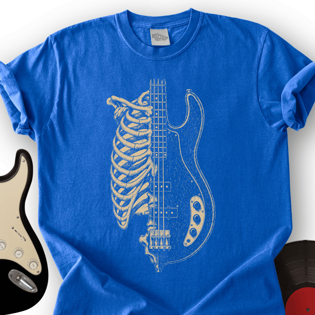 Ribcage Bass Guitar T-Shirt product image 3