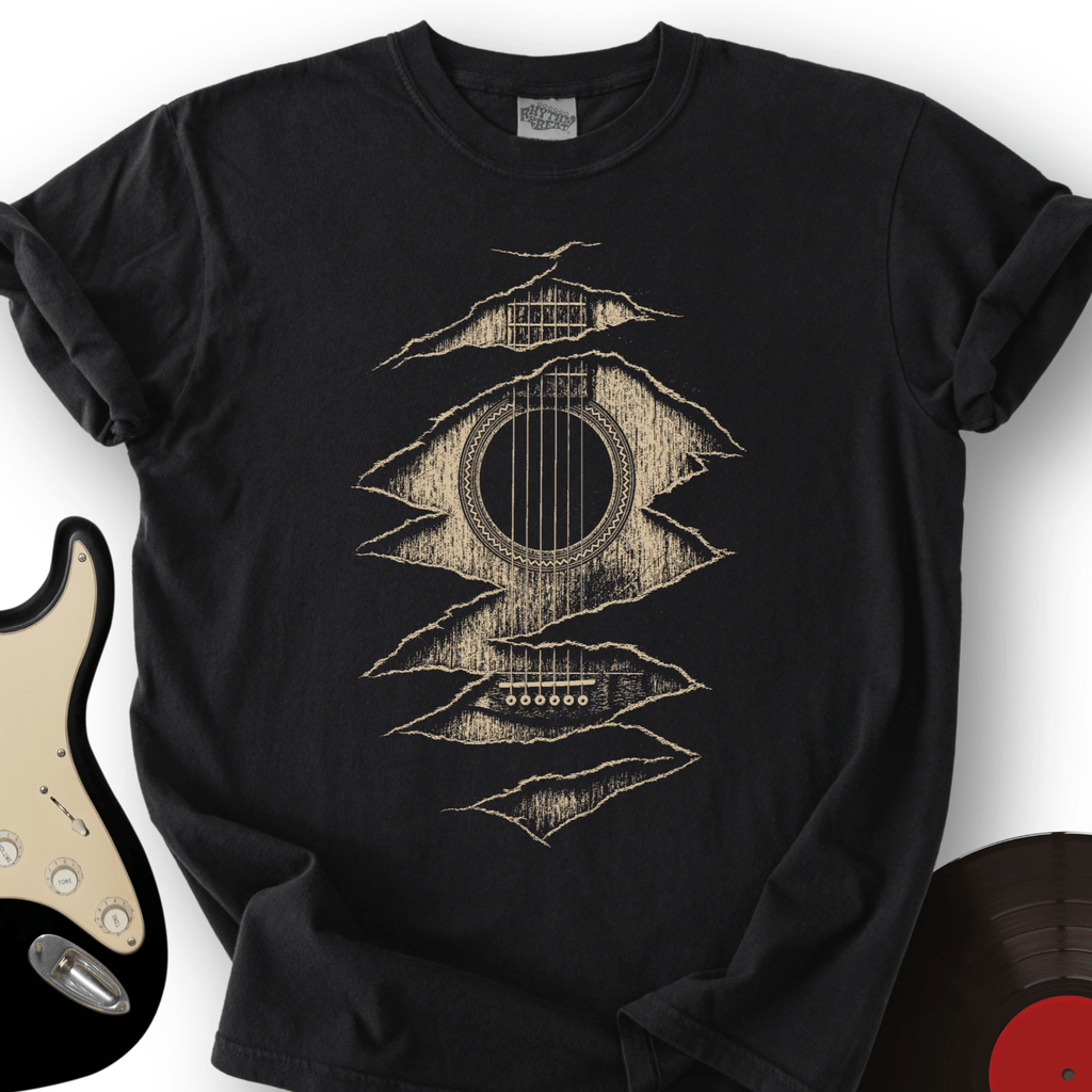 Ripped Guitar T-Shirt product image 1