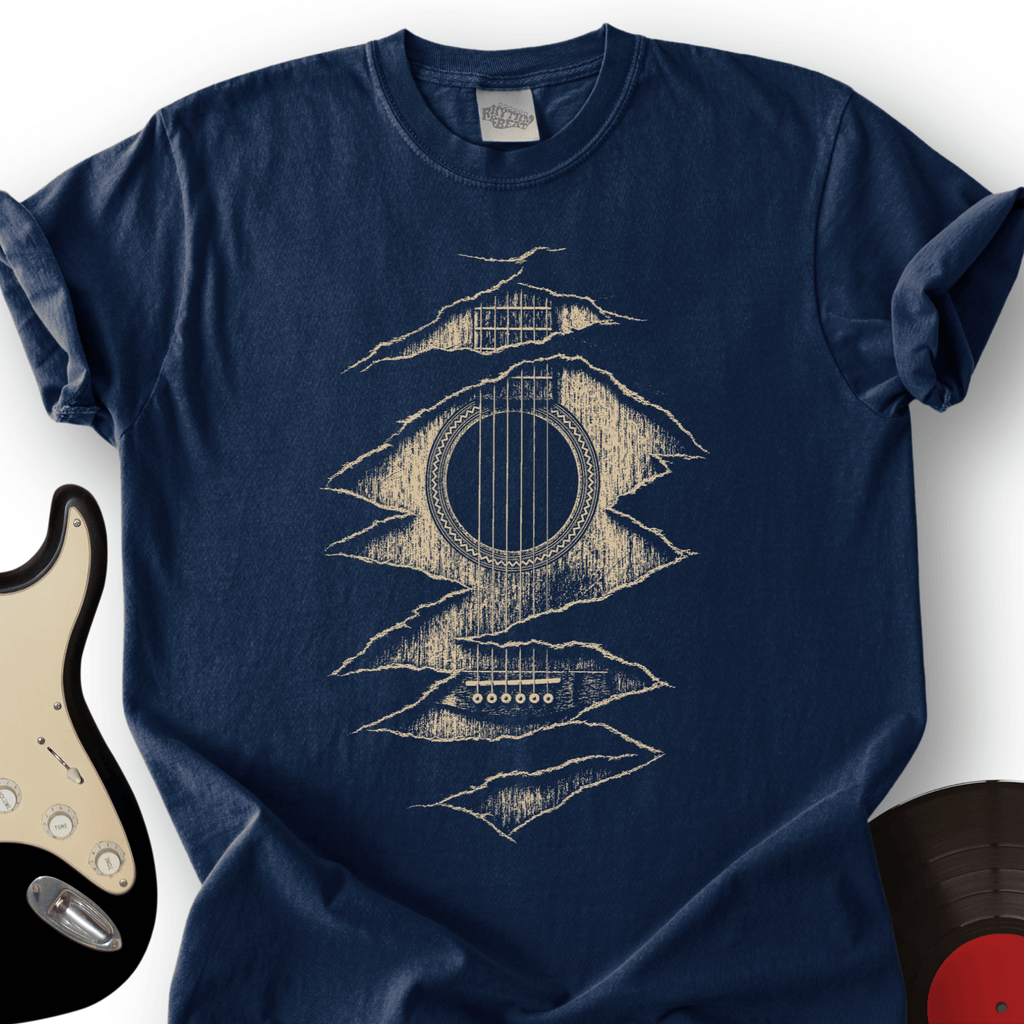 Ripped Guitar T-Shirt product image 3