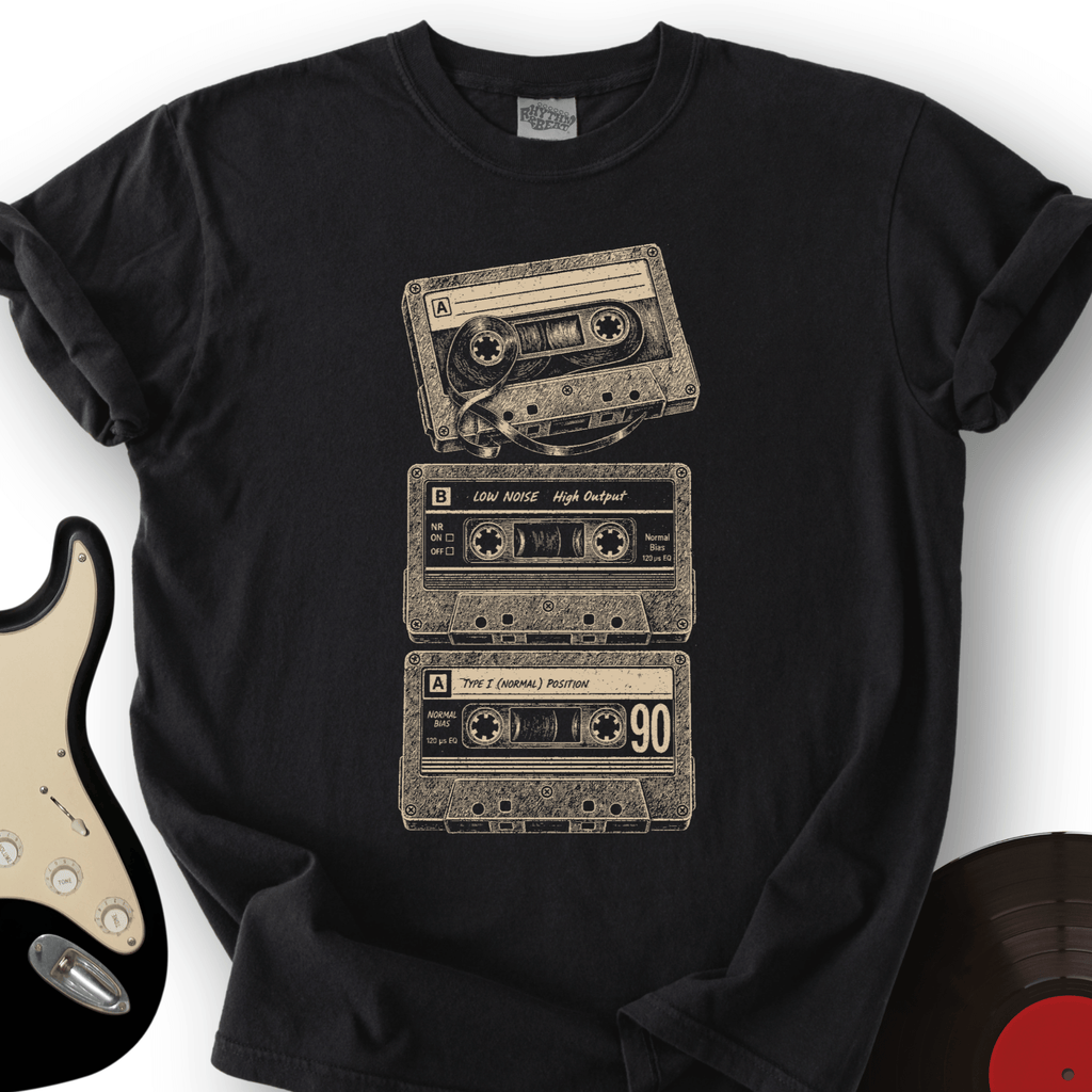 Three Cassettes T-Shirt product image 4
