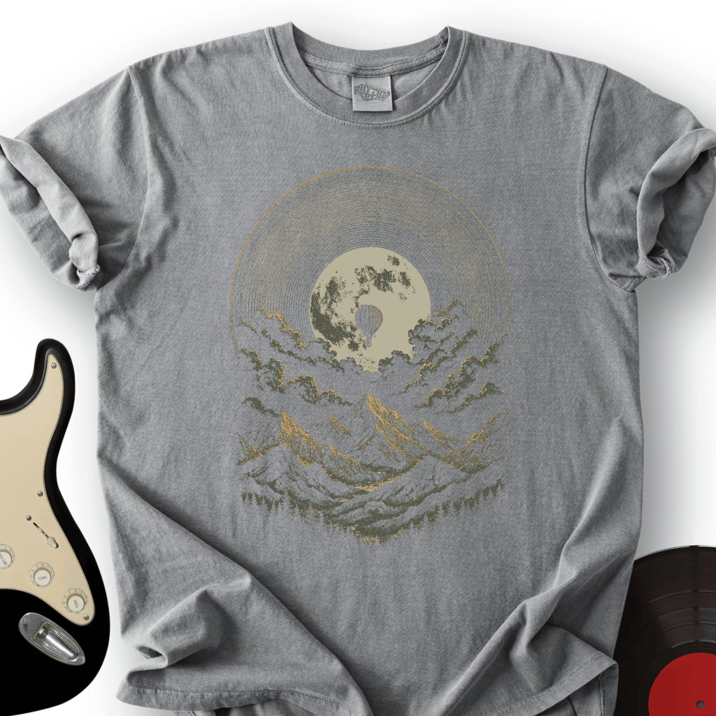 Vinyl Moon Balloon T-Shirt product image 4