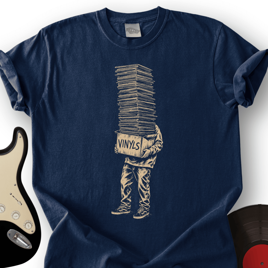 Vinyls Box Stack T-Shirt product image 1
