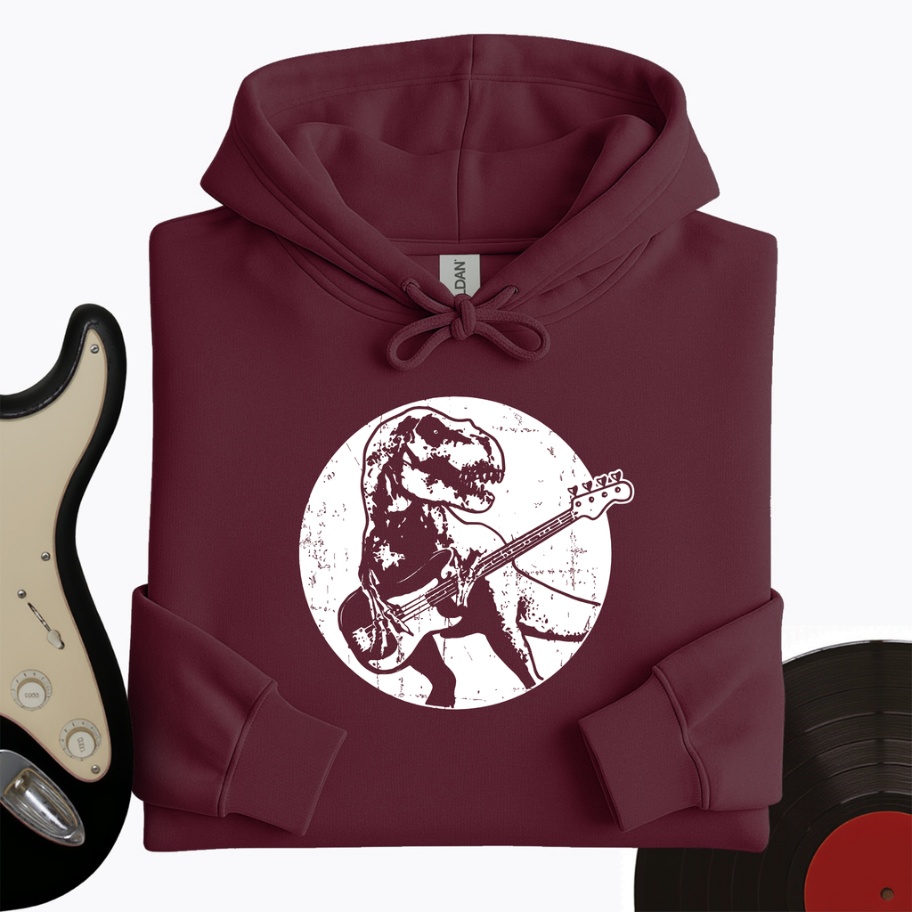 Dinos Playing Guitar Hoodie product image 3