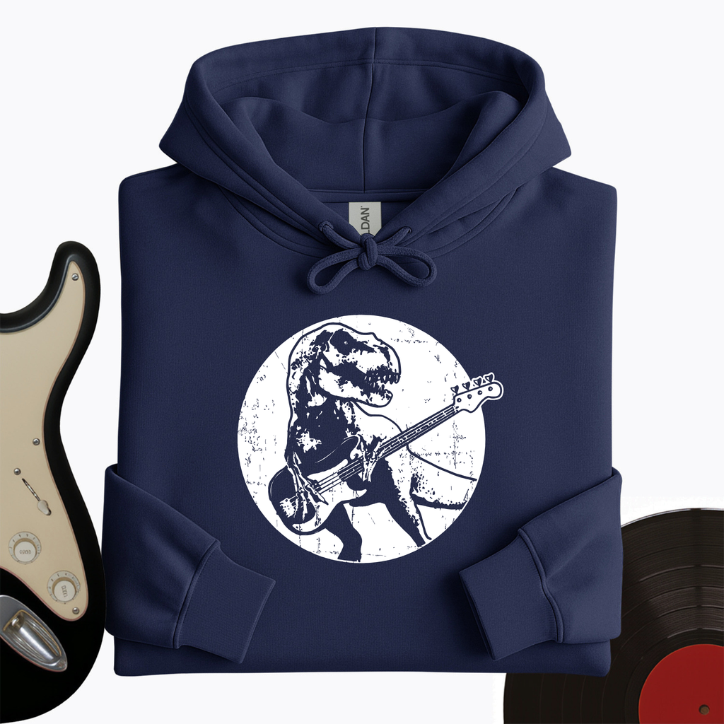 Dinos Playing Guitar Hoodie product image 4