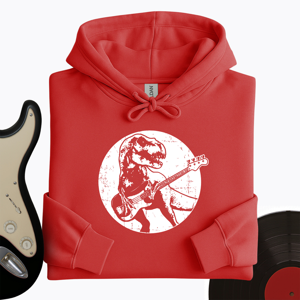 Dinos Playing Guitar Hoodie product image 7