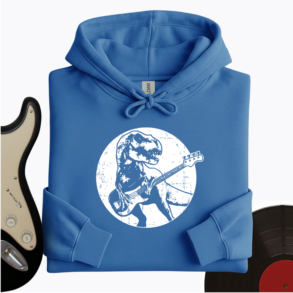 Dinos Playing Guitar Hoodie product image 1
