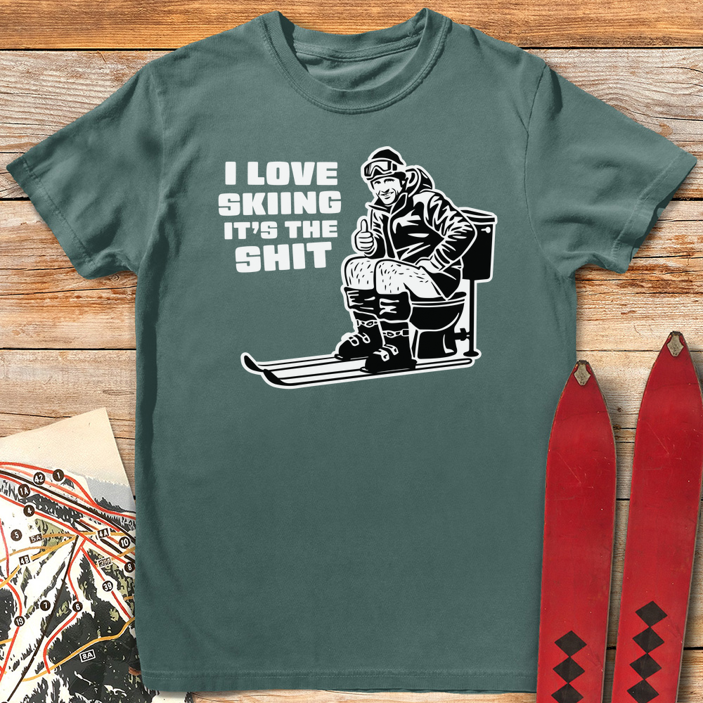 I Love Skiing It's the Shit product image 3