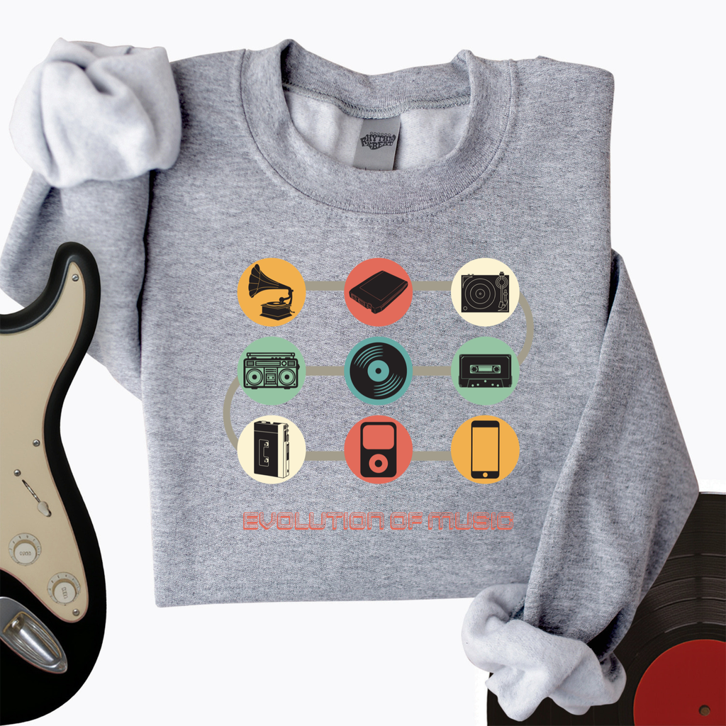 Evolution of Music Crewneck product image 3