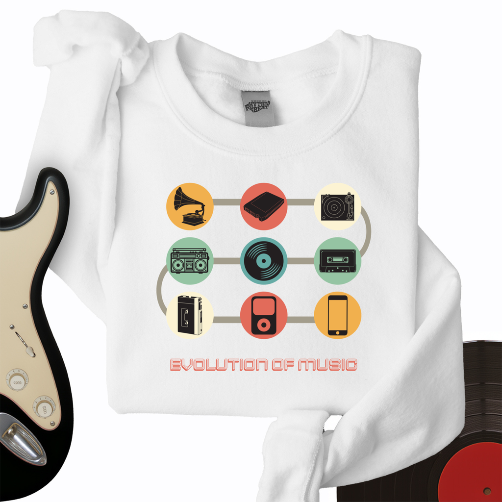 Evolution of Music Crewneck product image 1
